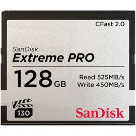 SanDisk SDCFSP-128G-G46D Extreme PRO CFast 2.0 128GB Bellek Kartı 525MB/430MB
