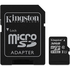 Kingston SDCS/32GB Canvas Select 32GB microSDHC C10 UHS-I 80MB Bellek Kartı