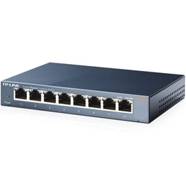 TP-LINK TL-SG108 8-Port 10/100/1000Mbps Masaüstü Switch
