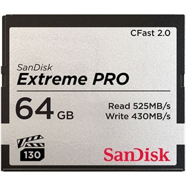 SanDisk SDCFSP-064G-G46D Extreme PRO CFast 2.0 64GB Bellek Kartı 525/430MB