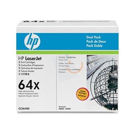 HP 64X CC364XD Siyah İkili Paket LaserJet Toner P4015 P4515