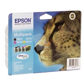 Epson C13T07154020 Renkli + Siyah Kartuş DX4050 SX115 SX415 SX610FW