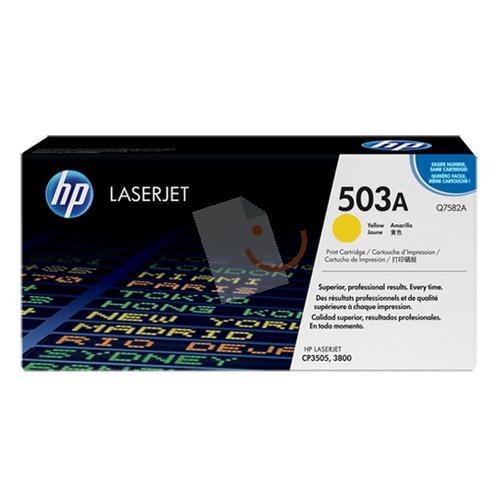 HP Q7582A 503A LaserJet Sarı Toner CP3505 3800