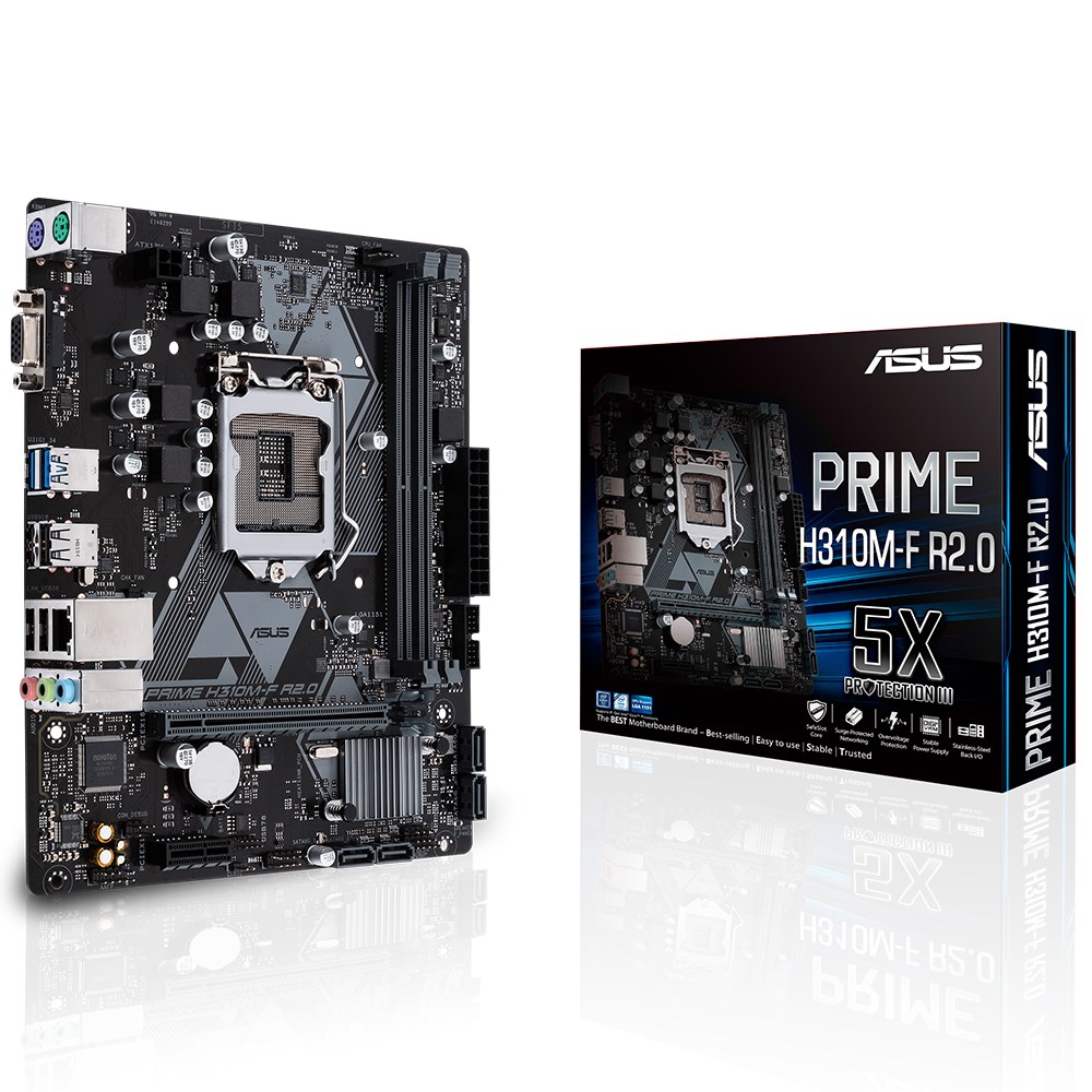 ASUS PRIME H310M-F R2.0 2666MHz(OC) DDR4 Soket 1151 VGA mATX Anakart