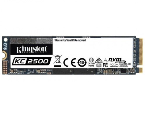 Kingston KC2500 SKC2500M8/1000G 1 TB NVMe M.2 SSD 3500/2900MB/s