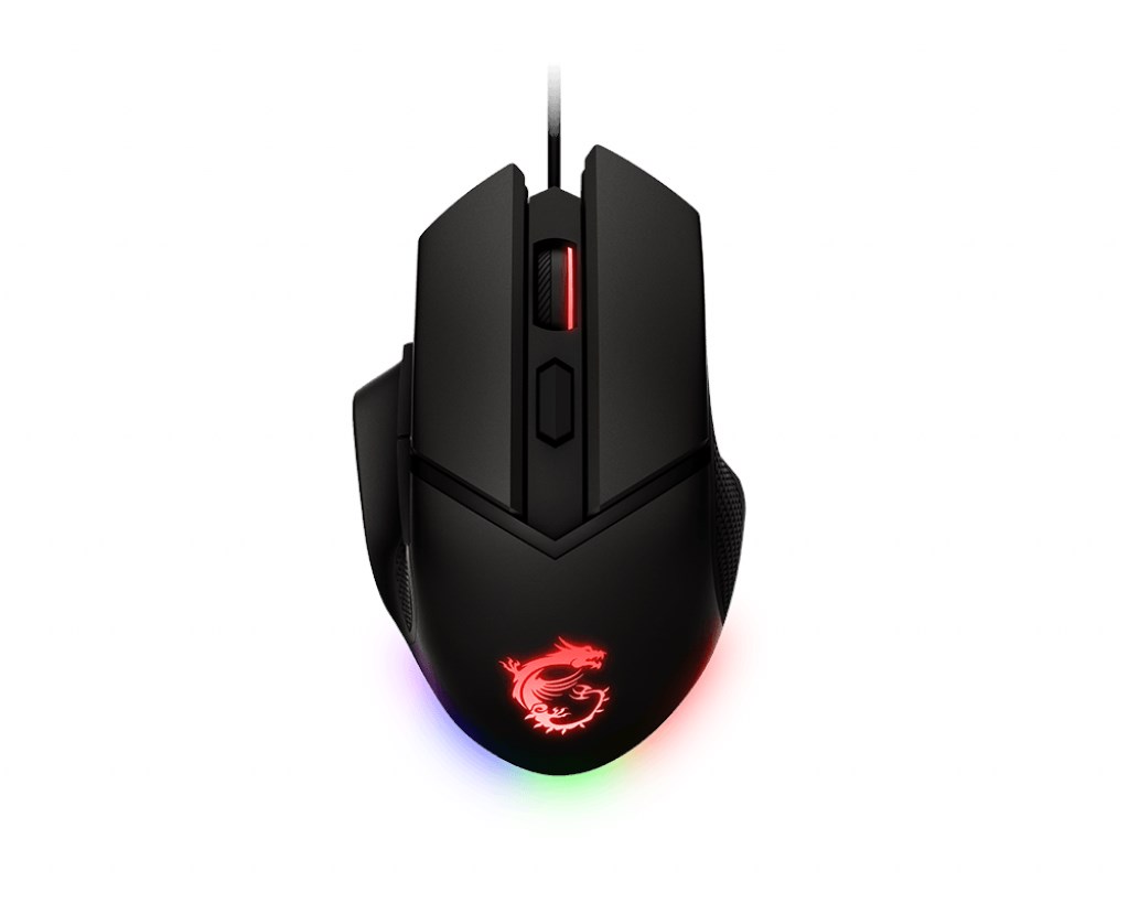 MSI Clutch GM20 Elite RGB Kablolu Optik Oyuncu Mouse Siyah