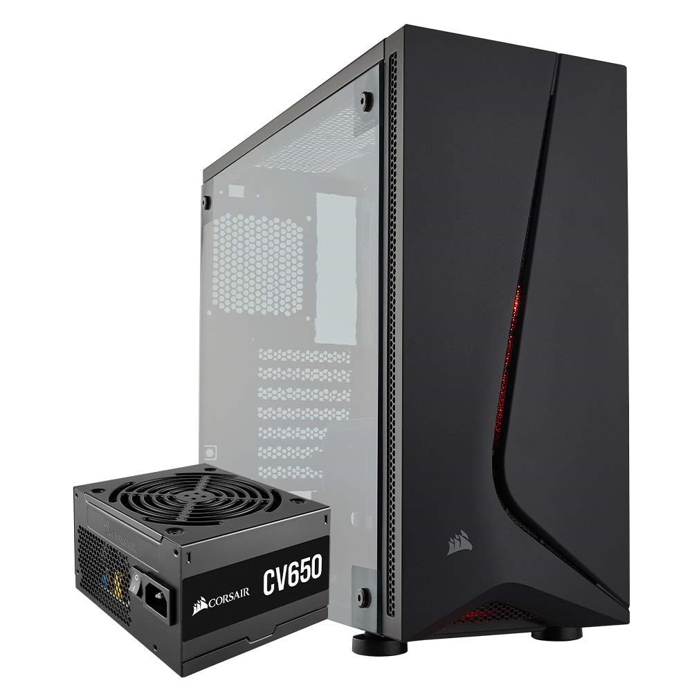 Corsair Carbide SPEC-05 CC-9011138-WW CV650 CC-9020130-EU 650W 80 Plus Bronze USB 3.0 Siyah ATX Mid-Tower Gaming Kasa