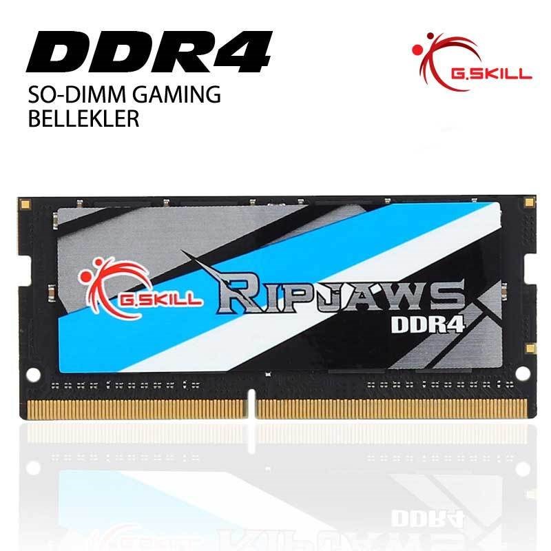 GSKILL F4-2666C19S-16GRS Ripjaws DDR4-2666Mhz CL19 16GB SO-DIMM (19-19-19-43) 1.2V