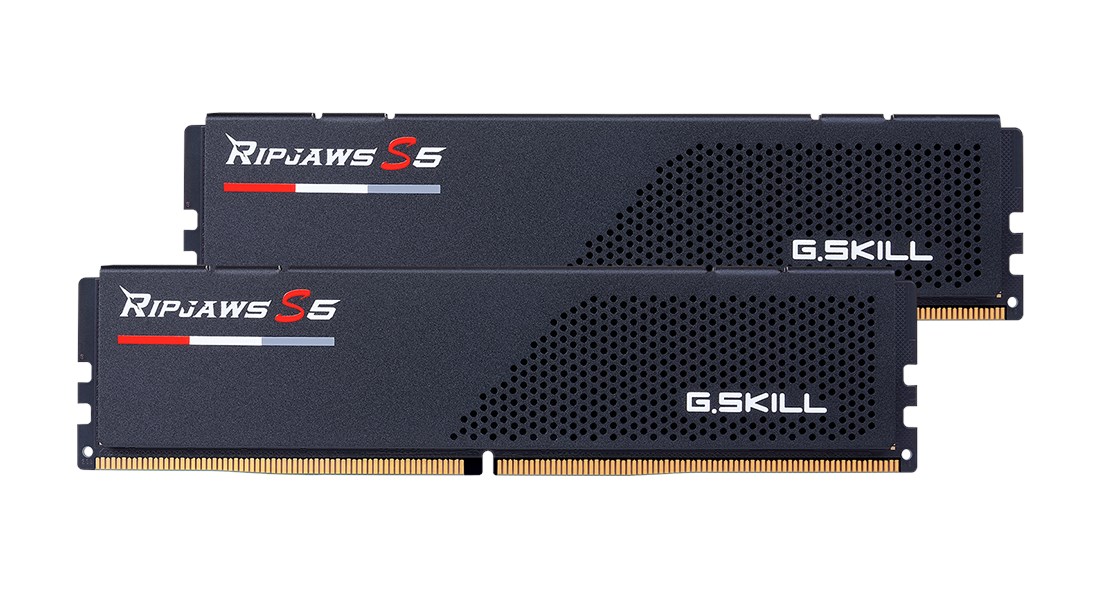 GSKILL F5-5200J3636C16GX2-RS5K Ripjaws S5 Siyah DDR5-5200Mhz CL36 32GB (2X16GB) DUAL (36-36-36-83) 1.20V