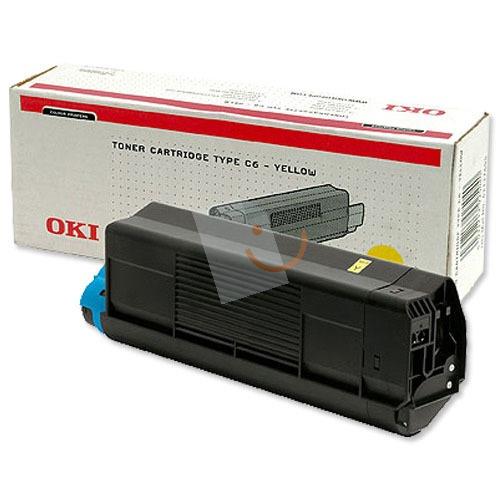 OKI 42804574 C3100 Sarı Toner