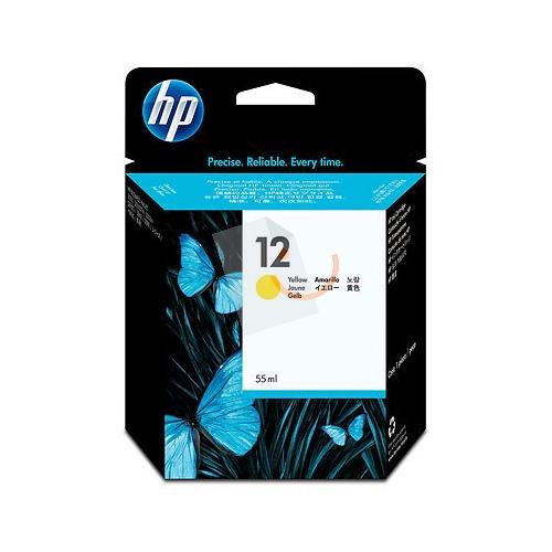 HP 12 C4806A Sarı Mürekkep Kartuşu Inkjet 3000