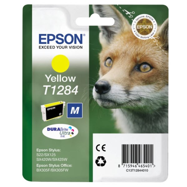 Epson C13T12844021 Sarı Kartuş S22 BX305F SX425