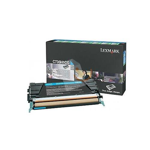 Lexmark C736H1CG Mavi Toner C736 X736 X738