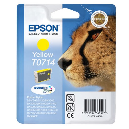 Epson T071440 Yellow Sarı Kartuş DX4050 SX115 SX415 SX610FW