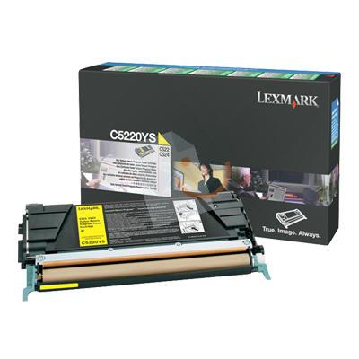 Lexmark C5220YS Sarı Toner C524 C522N