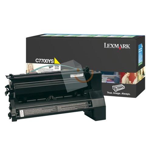 Lexmark C7700Ys Sarı Toner C7700 C7720