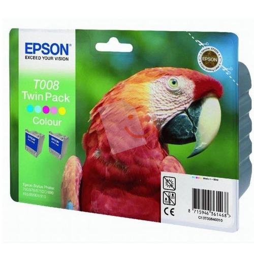 Epson T008403 Twin Pack Renkli Kartuş 870 895 915