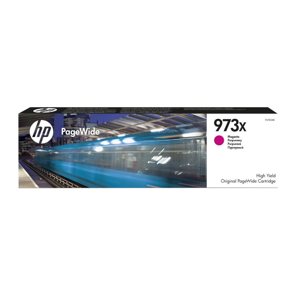 HP Macenta Yüksek Kapasiteli Pagewide Mürekkep Kartuşu F6T82AE (973X) 7000 SAYFA
