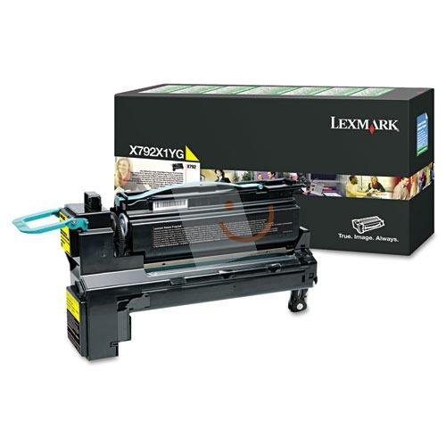 Lexmark X792X1YG Sarı Toner C792