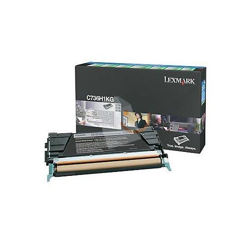 Lexmark C736H1KG Siyah Toner C736 X736 X738