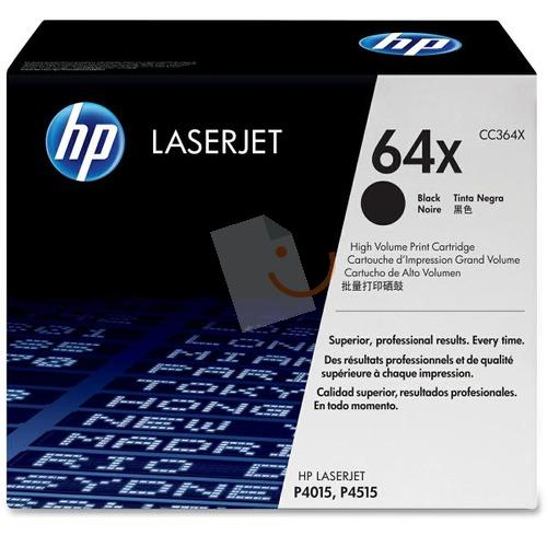 HP 64X CC364X Siyah LaserJet Toner P4015N/TN/X P4515N/TN/X/XM