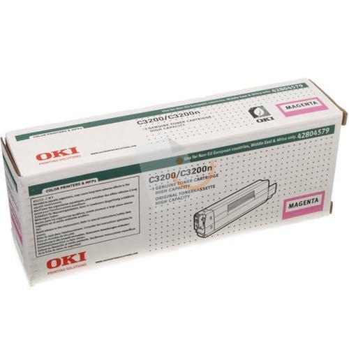 OKI 42804579 C3200 Yüksek Kapasite Magenta Kırmızı Toner