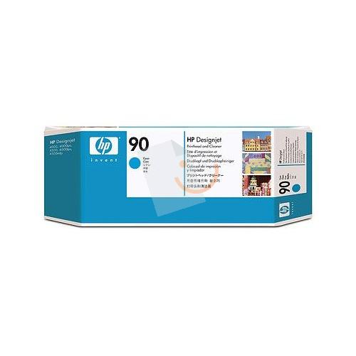 HP C5055A 90 Mavi Baskı Kafası ve Baskı Kafası Temizleyicisi Designjet 4000 4500