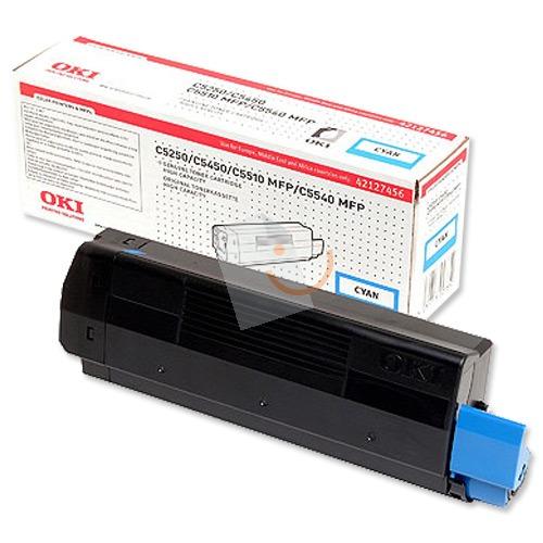 OKI 42804572 C5250 C5540 Cyan Mavi Toner