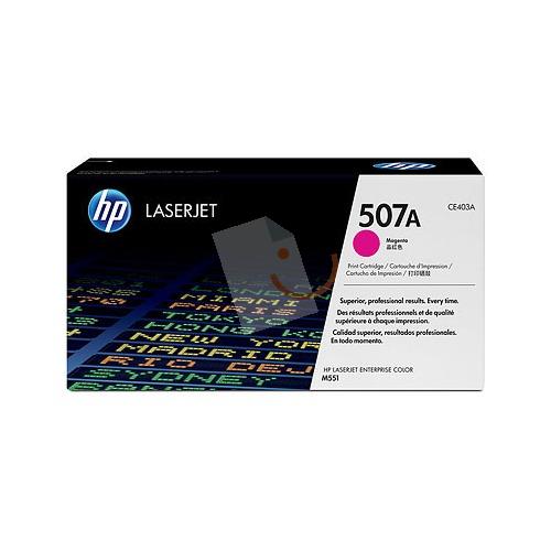 HP CE403A 507A Macenta Kırmızı LaserJet Toner M551