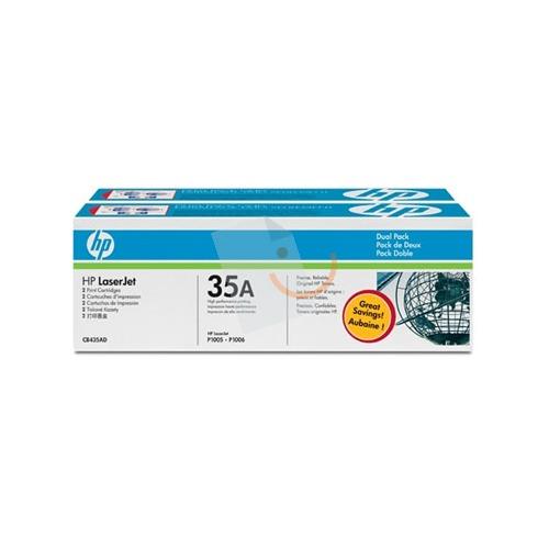 HP CB435AD İkili Paket LaserJet Siyah Toner P1005 P1006