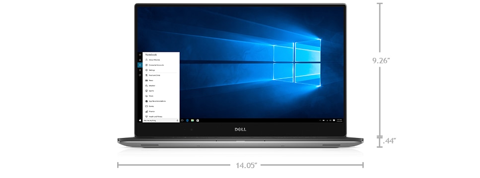 Yeni Dell Precision 15 5000 Serisi (5510) - Boyutlar ve Ağırlık Yeni Dell Precision 15 5000 Serisi (5510) - Boyutlar ve Ağırlık