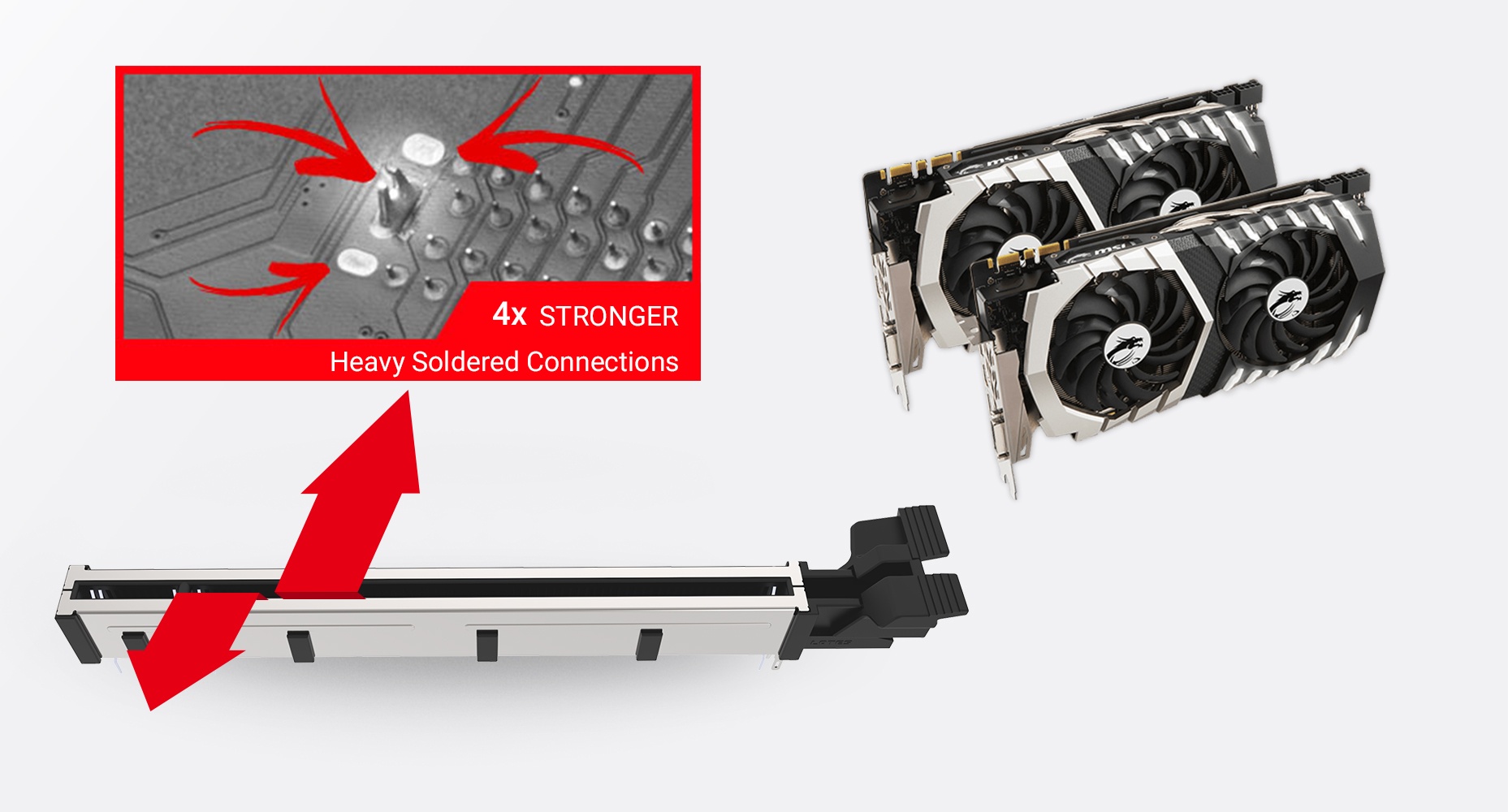 MSI MAG Z490 TOMAHAWK MULTIPLE GPU SUPPORTS AND STEEL ARMOR