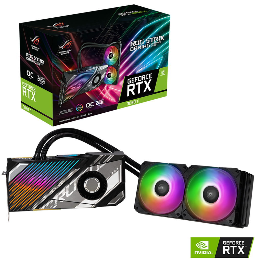 ROG Strix LC GeForce RTX 3090 Ti OC Edition
