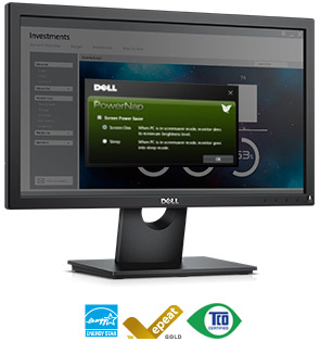 Dell 20 Monitör | E2016H - 19,5 inç HD ekran